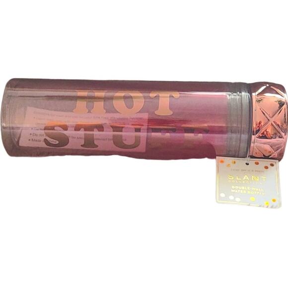 Slant Other - Slant Double Wall Water Bottle - Pink and Rose Gold